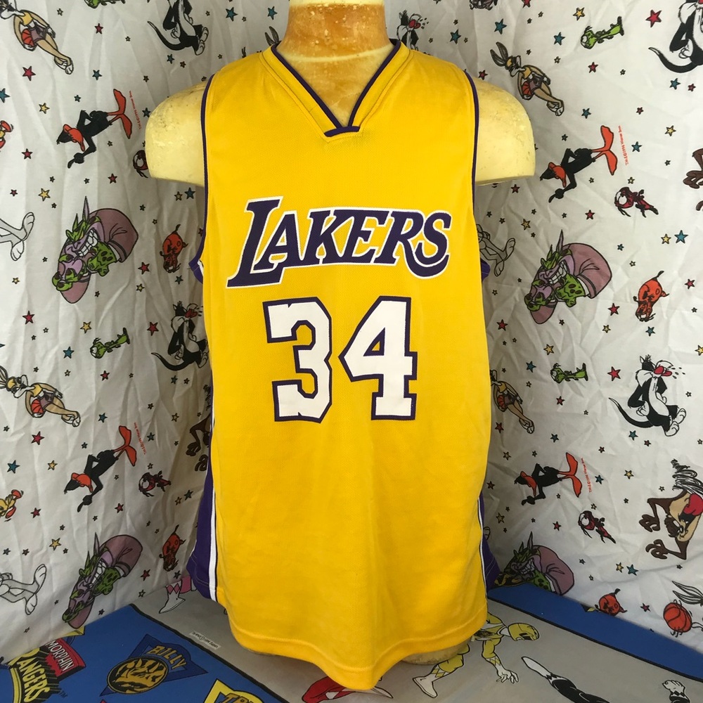 Los Angeles Lakers #34 Shaquille O’Neal Jersey